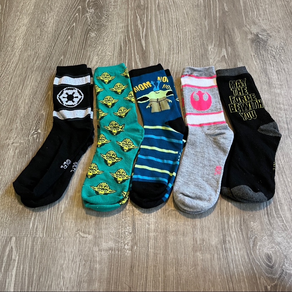 NWOT Star Wars crew socks